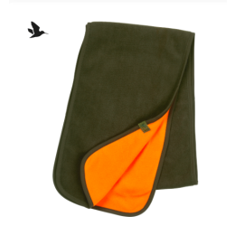 Seeland Fleeceschal Wendbar Pine green/Hi-Vis orange