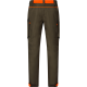 Seeland Herren Hose Venture Pine green/Hi-Vis orange 46