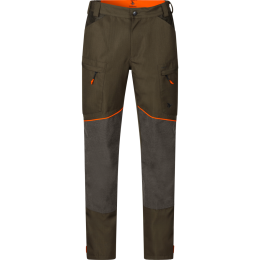 Seeland Herren Hose Venture Pine green/Hi-Vis orange 60