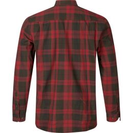 Seeland Herren Hemd Highseat Red forest check 3XL