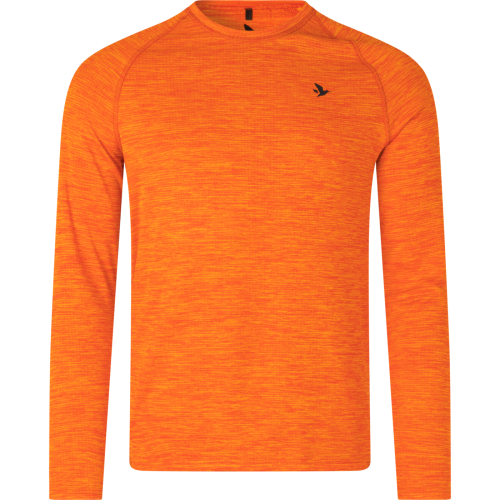 Seeland Herren Langarmshirt Active Hi-vis orange 3XL