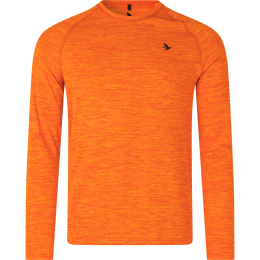 Seeland Herren Langarmshirt Active Hi-vis orange 3XL