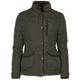 Pinewood Damen Steppjacke Nydala Classic Quilt Mossgreen XXL