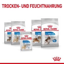 ROYAL CANIN Nassfutter Light Weight Care f&uuml;r Hunde mit Neigung zu &Uuml;bergewicht 12x85 g