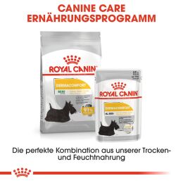 ROYAL CANIN Nassfutter Dermacomfort f&uuml;r empfindliche Haut 12x85 g