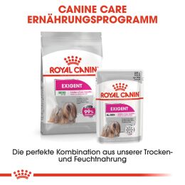 ROYAL CANIN Nassfutter Exigent f&uuml;r w&auml;hlerische Hunde 12x85 g