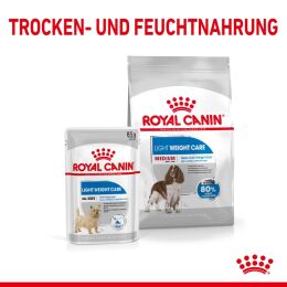 ROYAL CANIN Trockenfutter Light Weight Care Medium f&uuml;r zu &Uuml;bergewicht neigenden Hunden