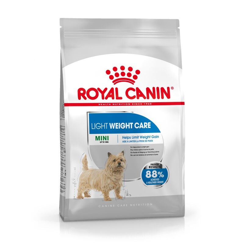 ROYAL CANIN Trockenfutter Light Weight Care Mini für zu Übergewicht neigenden Hunden