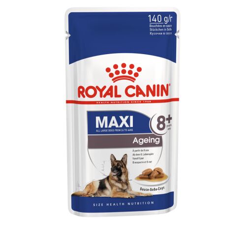 ROYAL CANIN Ältere Große Hunde Nassfutter Maxi Ageing 8+ 10x140 g