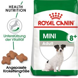 ROYAL CANIN ltere Kleine Hunde Trockenfutter Mini Adult 8+