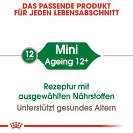 ROYAL CANIN &Auml;ltere Kleine Hunde Trockenfutter Mini Ageing 12+ 3,5 Kg