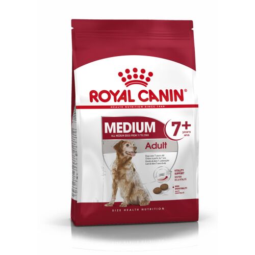 ROYAL CANIN Ältere Mittelgroße Hunde Trockenfutter Medium Adult 7+ 15 Kg