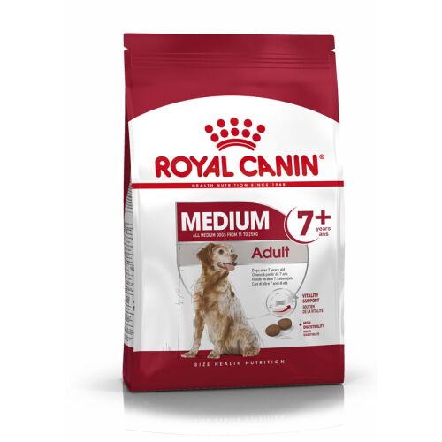 ROYAL CANIN Ältere Mittelgroße Hunde Trockenfutter Medium Adult 7+ 15 Kg