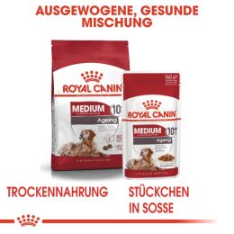 ROYAL CANIN &Auml;ltere Mittelgro&szlig;e Hunde Trockenfutter Medium Ageing 10+ 15 Kg