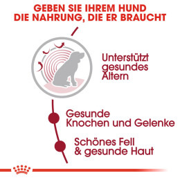 ROYAL CANIN &Auml;ltere Mittelgro&szlig;e Hunde Trockenfutter Medium Ageing 10+ 15 Kg
