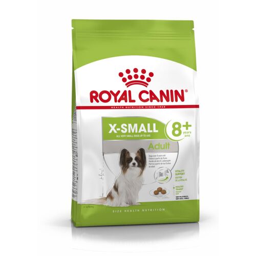 ROYAL CANIN Ältere Sehr Kleine Hunde Trockenfutter X-Small Adult 8+ 3 Kg