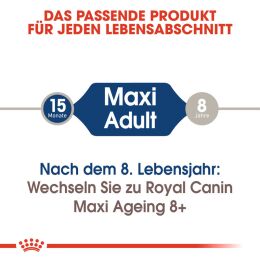 ROYAL CANIN Gro&szlig;e Hunde Nassfutter Maxi Adult 10x140 g