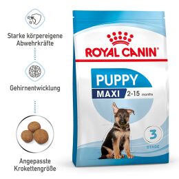 ROYAL CANIN Große Hunde Trockenfutter Maxi Welpen...