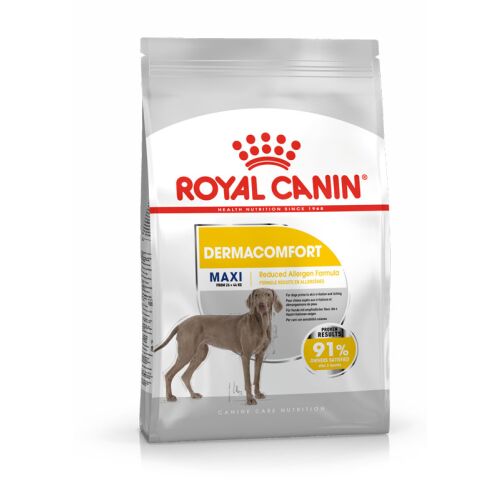 ROYAL CANIN Große Hunde Trockenfutter Dermacomfort Maxi für empfindliche Haut