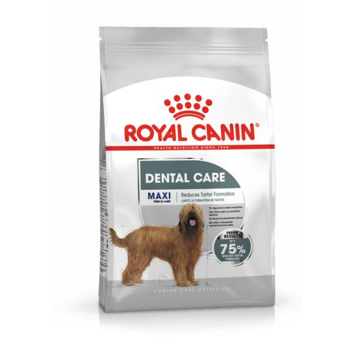 ROYAL CANIN Große Hunde Trockenfutter Dental Care Maxi für empfindliche Zähne 9 Kg