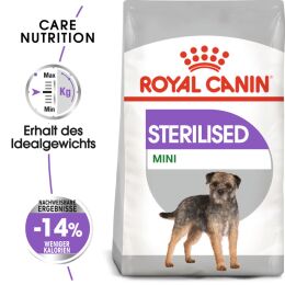 ROYAL CANIN Kastrierte Kleine Hunde Trockenfutter Sterilised Mini