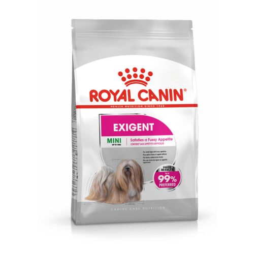 ROYAL CANIN Kleine Hunde Trockenfutter Exigent Mini für wählerische Hunde 3 Kg