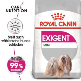 ROYAL CANIN Kleine Hunde Trockenfutter Exigent Mini f&uuml;r w&auml;hlerische Hunde 3 Kg