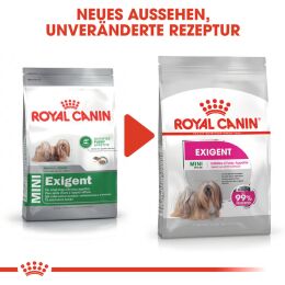 ROYAL CANIN Kleine Hunde Trockenfutter Exigent Mini f&uuml;r w&auml;hlerische Hunde 3 Kg