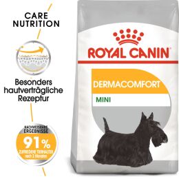 ROYAL CANIN Kleine Hunde Trockenfutter Dermacomfort Mini f&uuml;r empfindliche Haut