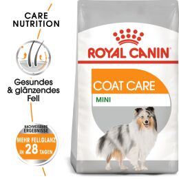 ROYAL CANIN Kleine Hunde Trockenfutter Coat Care für...
