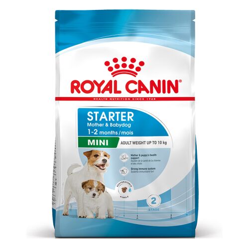 ROYAL CANIN Kleine Hunde Trockenfutter Mini Starter für tragende Hündin und Welpen ab der 3. - 8. Woche 4 Kg