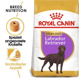 ROYAL CANIN Labrador Retriever Trockenfutter Adult f&uuml;r kastrierte Hunde 12 Kg