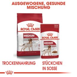 ROYAL CANIN Mittelgro&szlig;e Hunde Trockenfutter Medium Adult