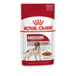 ROYAL CANIN Mittelgro&szlig;e Hunde Nassfutter Medium Adult 10x140 g