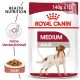 ROYAL CANIN Mittelgroße Hunde Nassfutter Medium Adult 10x140 g