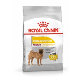 ROYAL CANIN Mittelgro&szlig;e Hunde Trockenfutter Dermacomfort Medium f&uuml;r empfindliche Haut