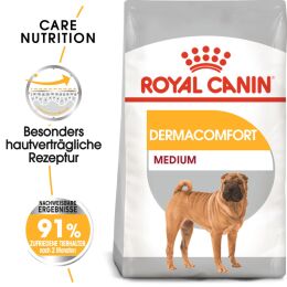 ROYAL CANIN Mittelgro&szlig;e Hunde Trockenfutter Dermacomfort Medium f&uuml;r empfindliche Haut