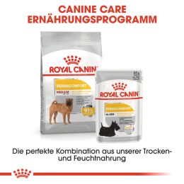 ROYAL CANIN Mittelgro&szlig;e Hunde Trockenfutter Dermacomfort Medium f&uuml;r empfindliche Haut