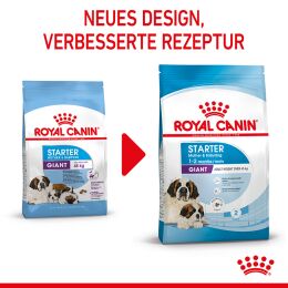 ROYAL CANIN Sehr Gro&szlig;e Hunde Trockenfutter Starter Giant tragende H&uuml;ndin und Welpen 15 Kg