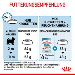 ROYAL CANIN Sehr Kleine Hunde Trockenfutter X-Small Welpen