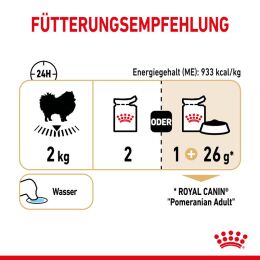 ROYAL CANIN Zwergspitze Nassfutter Mousse 12x85 g