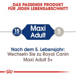ROYAL CANIN Gro&szlig;e Hunde Trockenfutter Maxi Adult 4 Kg