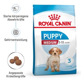 ROYAL CANIN Mittelgro&szlig;e Hunde Trockenfutter Welpen 15 Kg