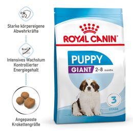 ROYAL CANIN Sehr Gro&szlig;e Hunde Trockenfutter Giant Welpen 15 Kg