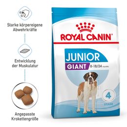 ROYAL CANIN Sehr Gro&szlig;e Hunde Trockenfutter Giant Junior 15 Kg