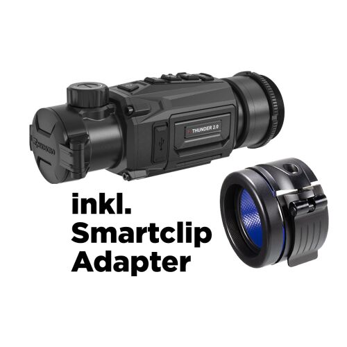 Hikmicro Clip-On Thunder TH35PC 2.0 inkl. Smartclip Klemmadapter 56mm Objektivgröße