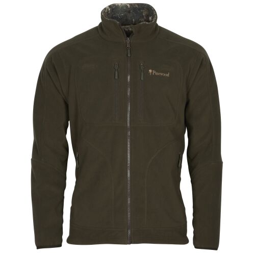 Pinewood Herren Wendbare Fleecejacke Furudal Camou