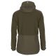 Pinewood Damen Jacke Furudal Caribou Hunt Extreme Suede Brown/D.Olive