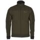 Pinewood Herren Softshelljacke Smaland Stretch D.Olive/Suede Brown