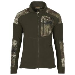 Pinewood Damen Fleecejacke Smaland Hunters Camou H.Brown/Strata S